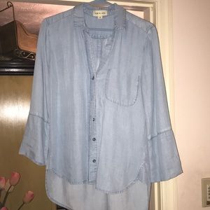 Anthropologie Cloth & Stone Button Down Top